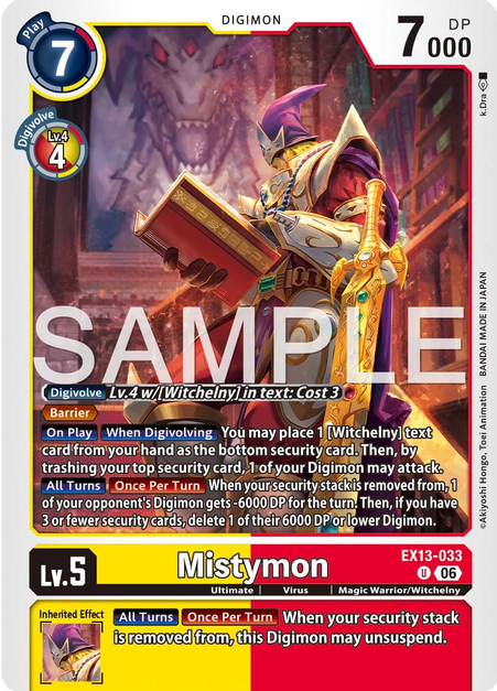 Mistymon EX13-033 [ Inglese ]