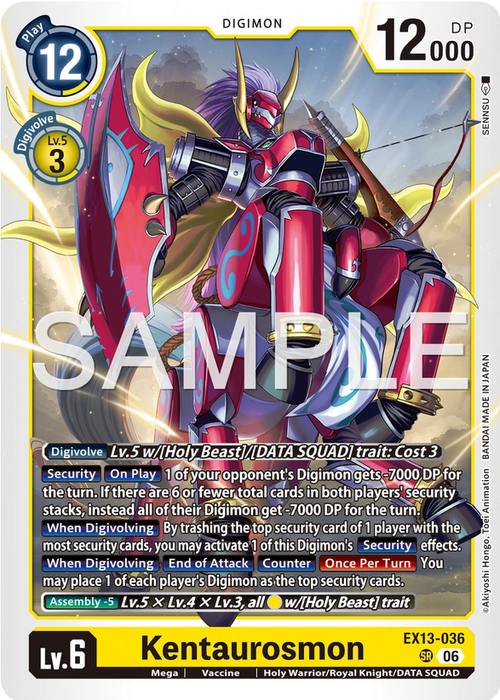 Kentaurosmon EX13-036 [ Inglese ]