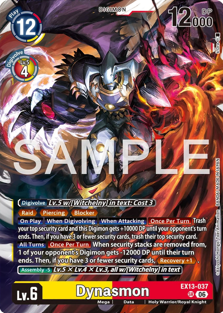 Dynasmon EX13-037 [ Inglese ]
