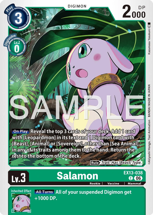 Salamon EX13-038 [ Inglese ]