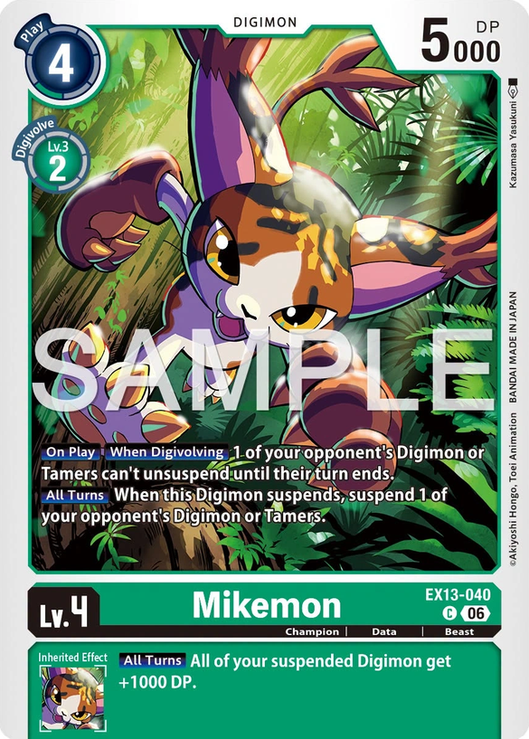 Mikemon EX13-040 [ Inglese ]