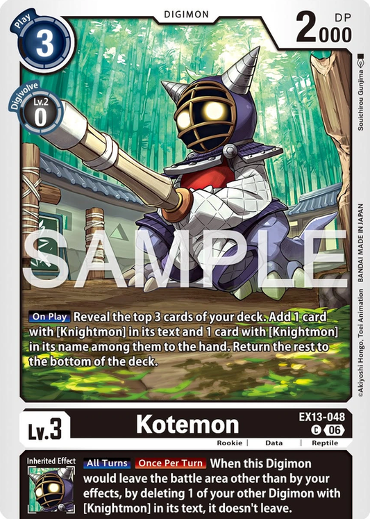 Kotemon EX13-048 [ Inglese ]