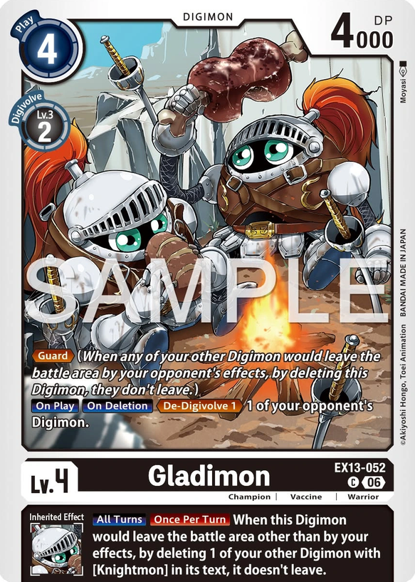 Gladimon EX13-052 [ Inglese ]
