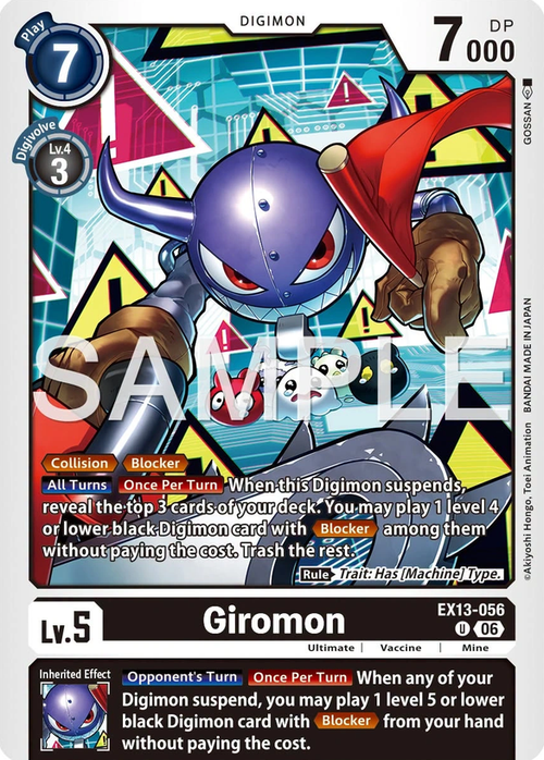 Giromon EX13-056 [ Inglese ]