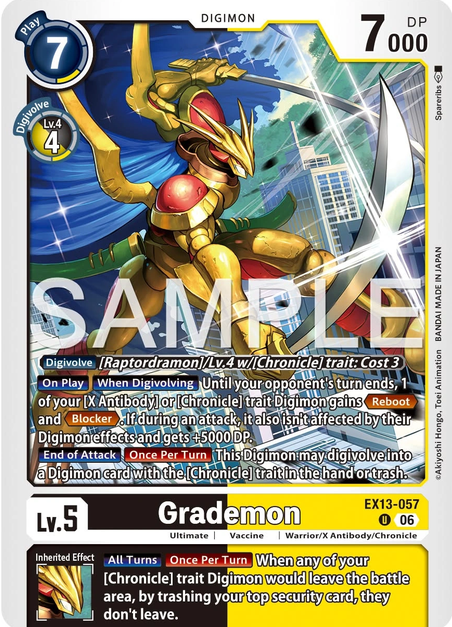 Grademon EX13-057 [ Inglese ]