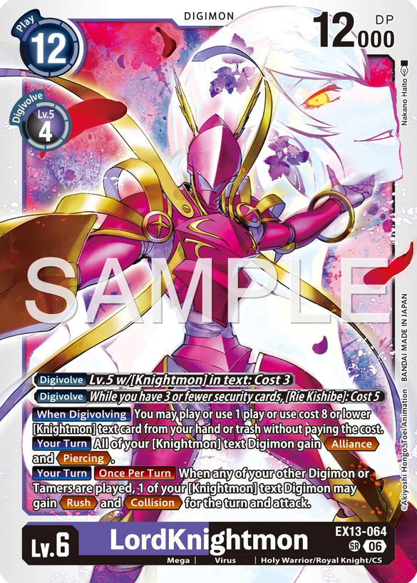 LordKnightmon EX13-064 [ Inglese ]