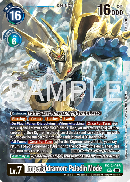 Imperialdramon : Paladin Mode EX13-076 [ Inglese ]