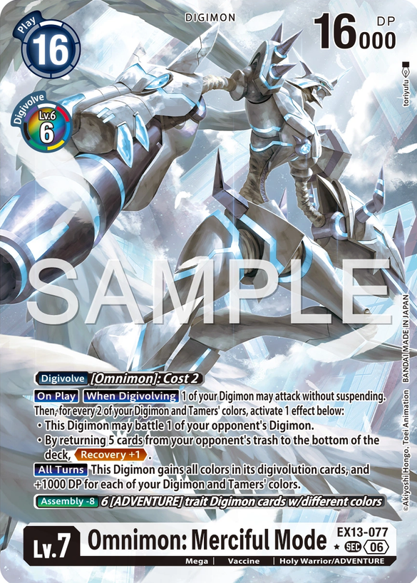 Omnimon : Merciful Mode EX13-077 [ Inglese ]