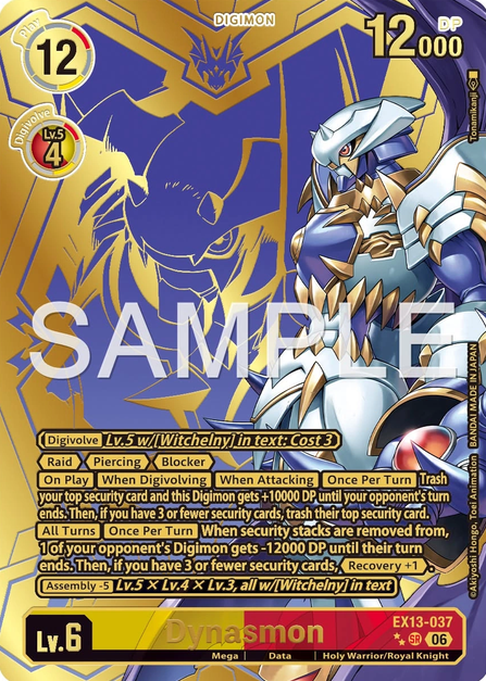 Dynasmon EX13-037 [ Inglese ]