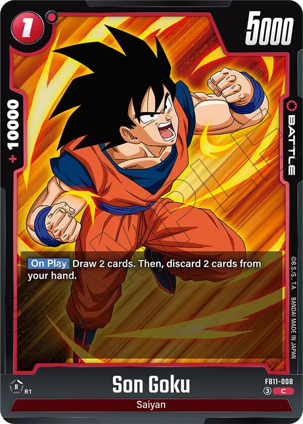 Son Goku FB11-008 [ Inglese / Giapponese ]