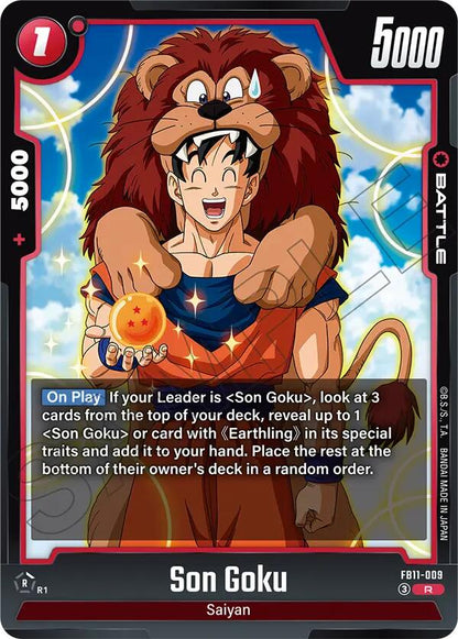 Son Goku FB11-009 [ Inglese / Giapponese ]