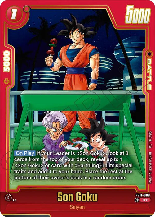 Son Goku FB11-009 [ Inglese / Giapponese ]