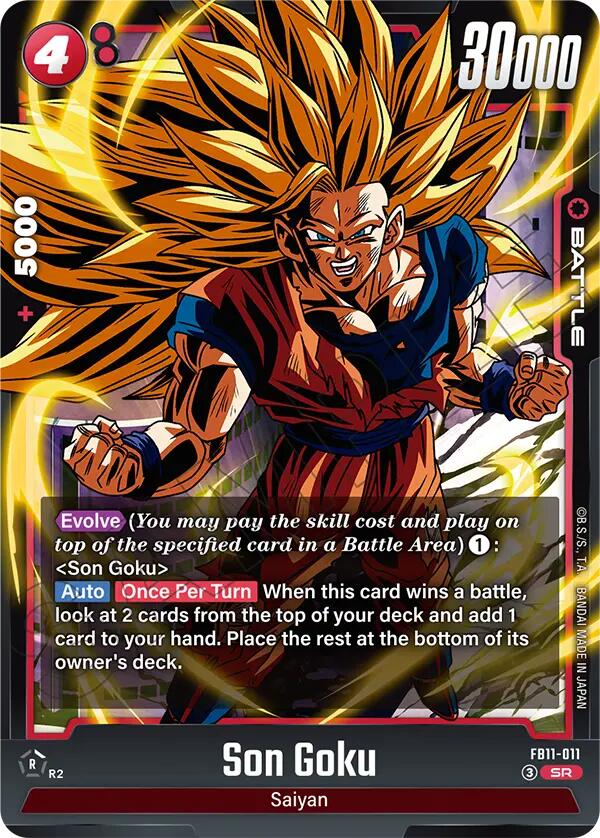 Son Goku FB11-011 [ Inglese / Giapponese ]