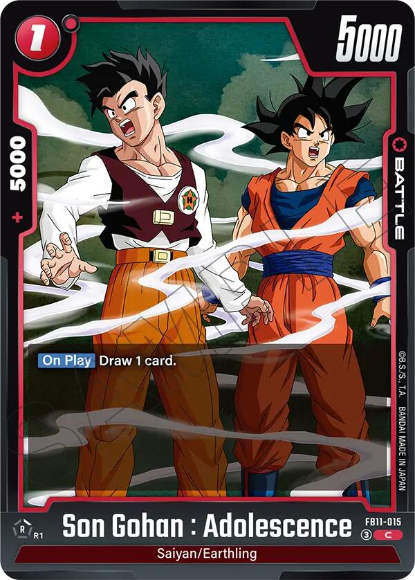 Son Gohan : Adolescence FB11-015 [ Inglese / Giapponese ]