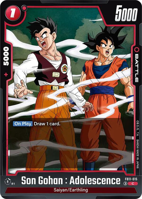 Son Gohan : Adolescence FB11-015 [ Inglese / Giapponese ]
