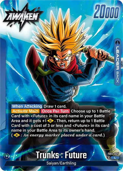 Trunks : Future / Son Gohan : Future /  / Trunks : Future FB11-025 [ Inglese / Giapponese ]