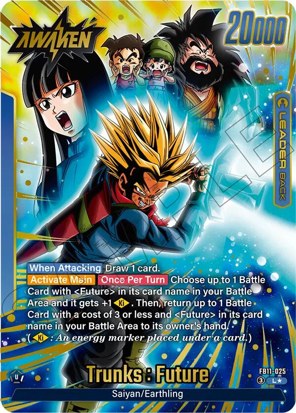 Trunks : Future / Son Gohan : Future /  / Trunks : Future FB11-025 [ Inglese / Giapponese ]