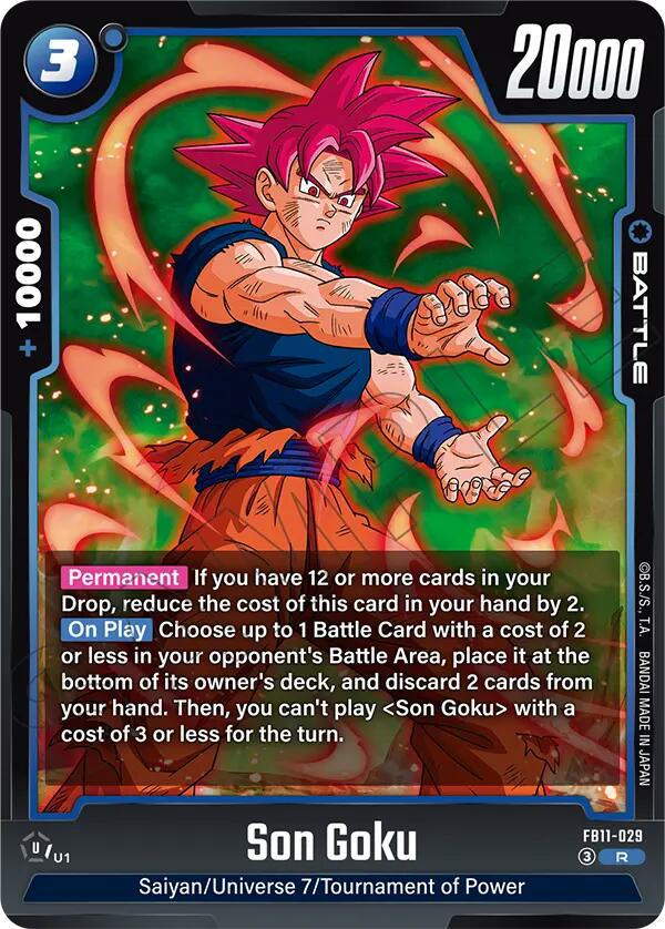Son Goku FB11-029 [ Inglese / Giapponese ]