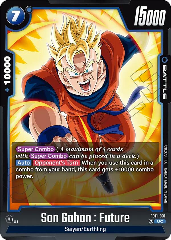 Son Gohan : Future FB11-031 [ Inglese / Giapponese ]