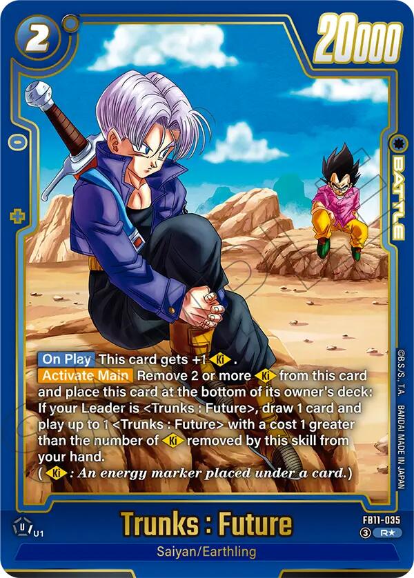 Trunks : Future FB11-035 [ Inglese / Giapponese ]