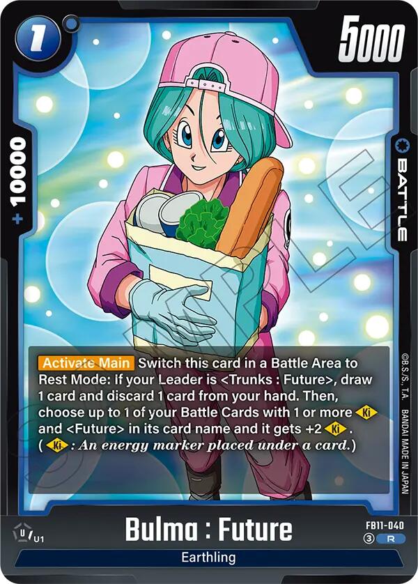 Bulma : Future FB11-040 [ Inglese / Giapponese ]