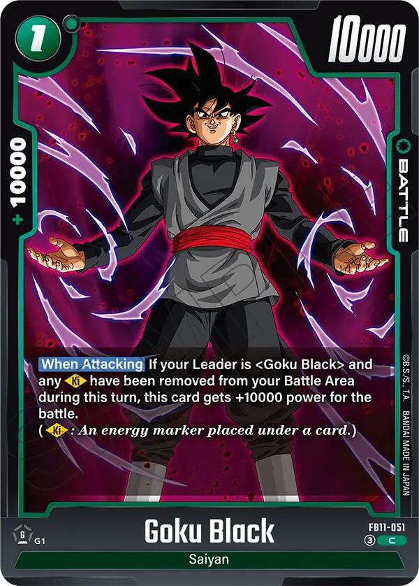 Goku Black FB11-051 [ Inglese / Giapponese ]