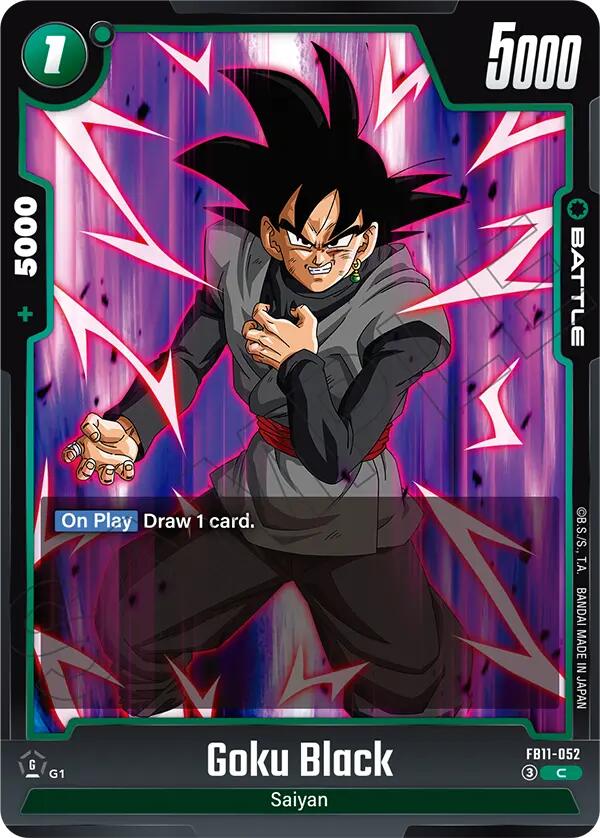 Goku Black FB11-052 [ Inglese / Giapponese ]