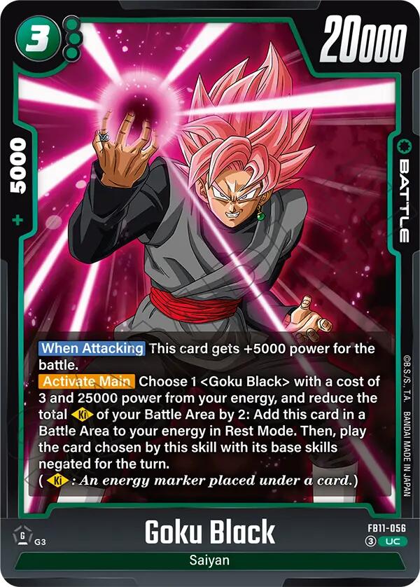 Goku Black FB11-056 [ Inglese / Giapponese ]