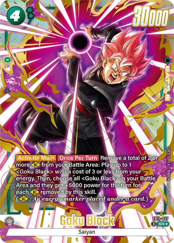 Goku Black FB11-057 [ Inglese / Giapponese ]