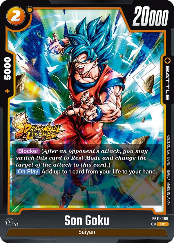 Son Goku FB11-089 [ Inglese / Giapponese ]