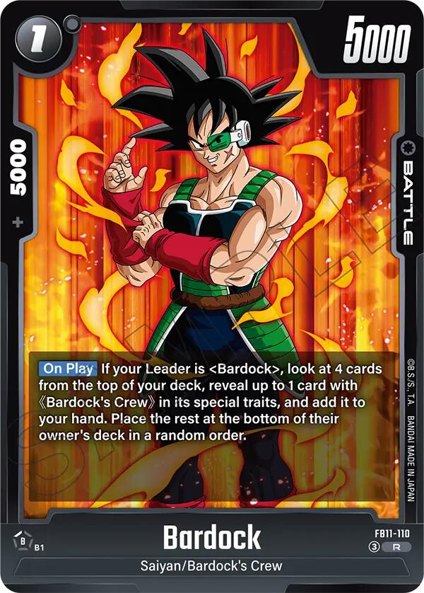 Bardock FB11-110 [ Inglese / Giapponese ]