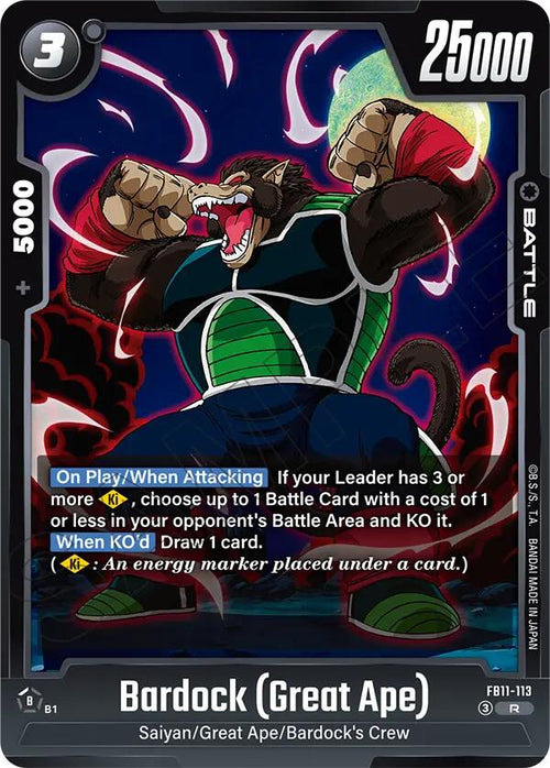 Bardock FB11-113 [ Inglese / Giapponese ]