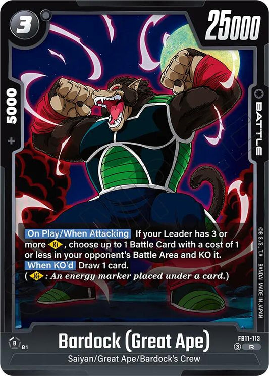 Bardock FB11-113 [ Inglese / Giapponese ]