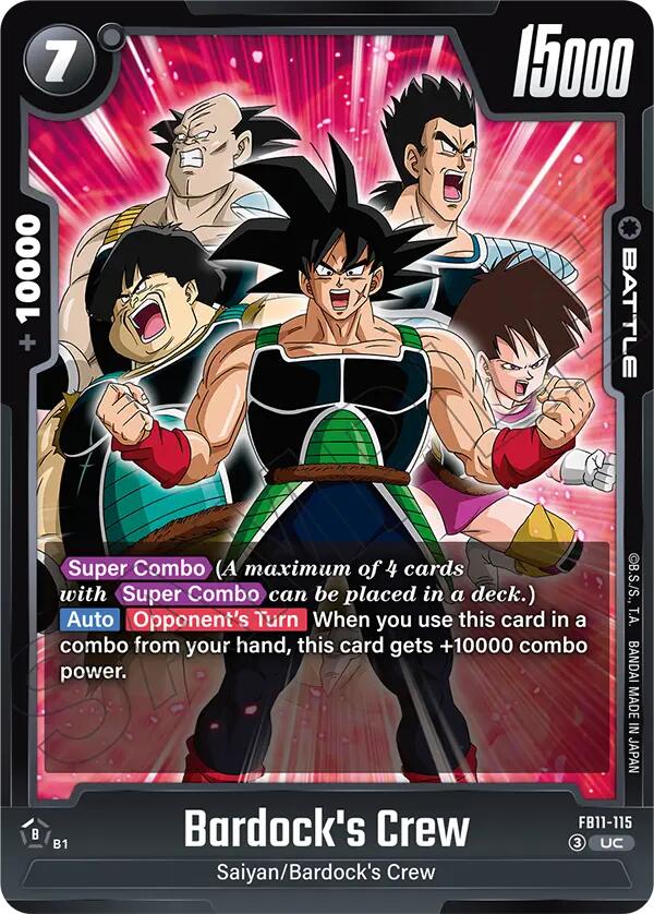 Bardocks Crew FB11-115 [ Inglese / Giapponese ]