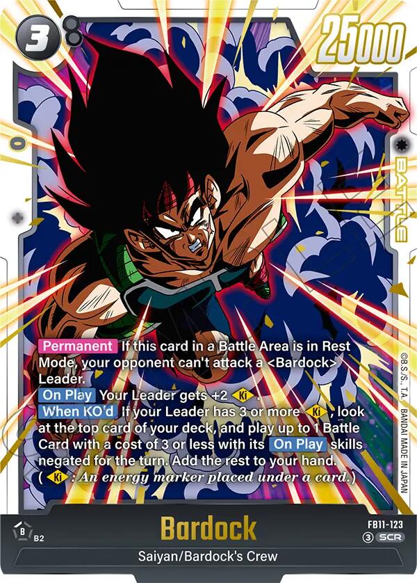 Bardock FB11-123 [ Inglese / Giapponese ]