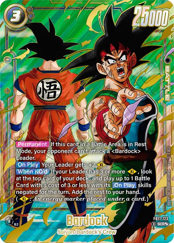 Bardock FB11-123 [ Inglese / Giapponese ]