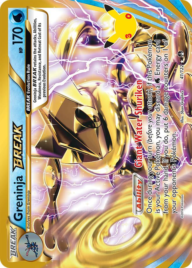Greninja TURBO - 30° Anniversario 41/122 [ Italiano / Inglese ]