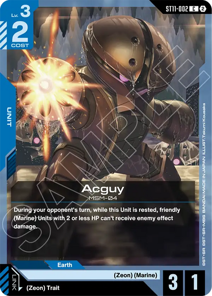 Acguy ST11-002 [ Inglese ]