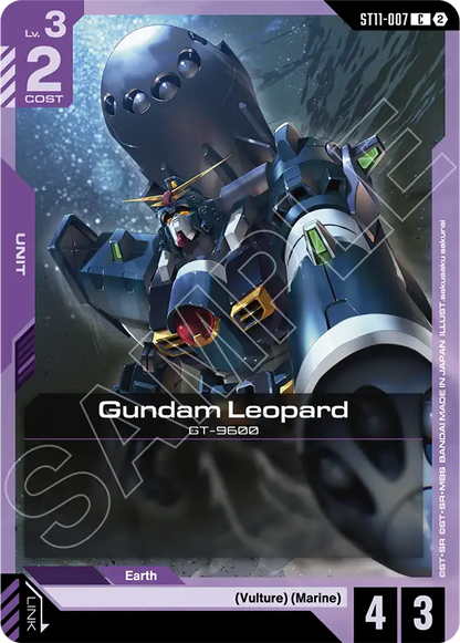 Gundam Leopard ST11-007 [ Inglese ]