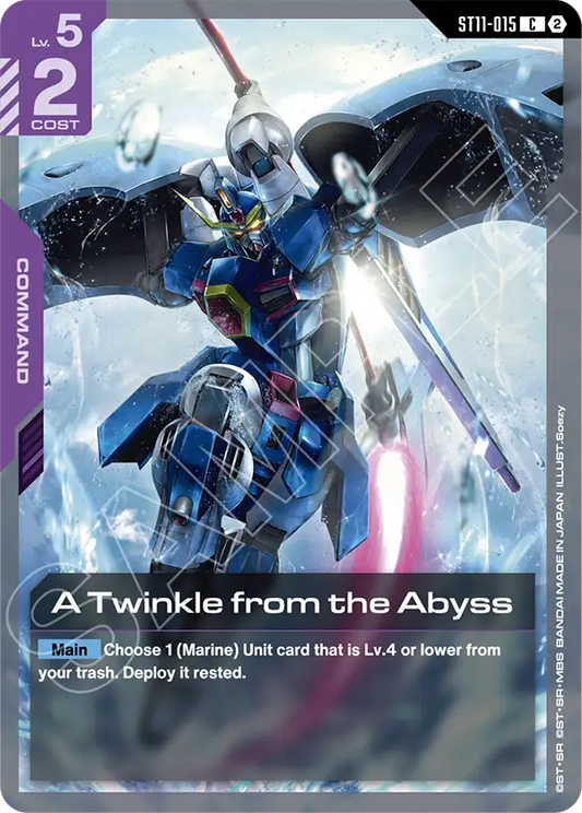 A Twinkle from the Abyss ST11-015 [ Inglese ]