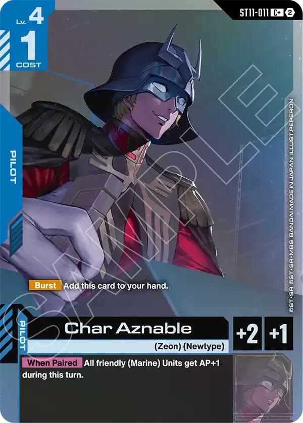 Char Aznable ST11-011 [ Inglese ]