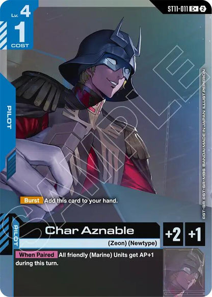 Char Aznable ST11-011 [ Inglese ]