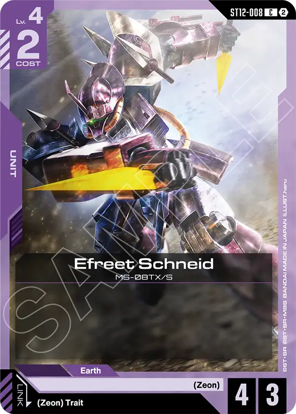 Efreet Schneid ST12-008 [ Inglese ]
