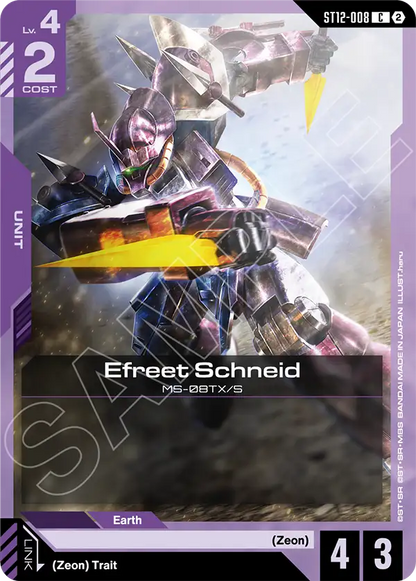 Efreet Schneid ST12-008 [ Inglese ]