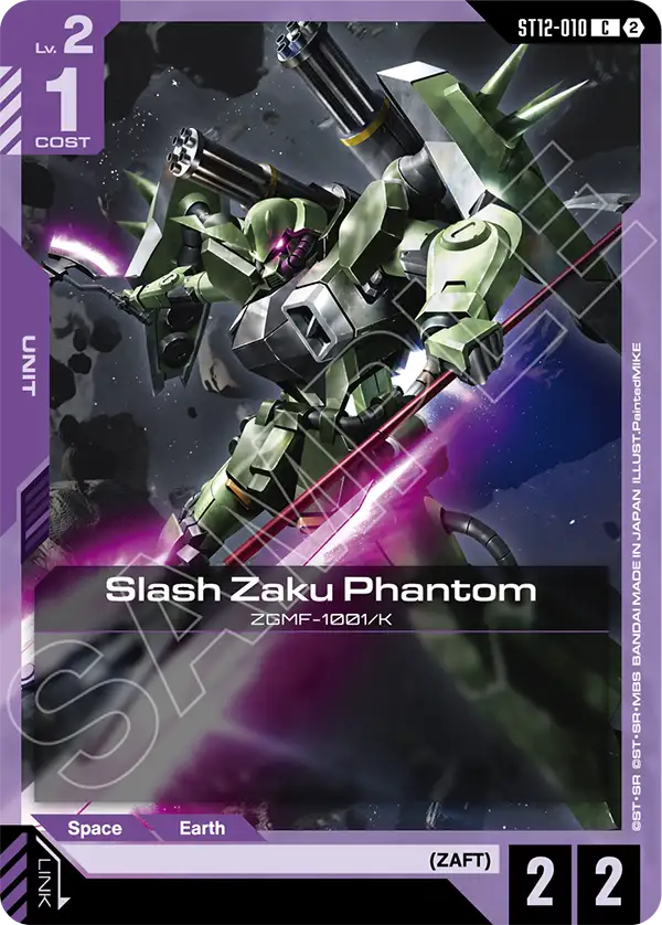 Slash Zaku Phantom ST12-010 [ Inglese ]