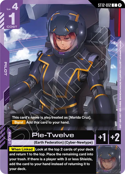 Ple-Twelve ST12-012 [ Inglese ]