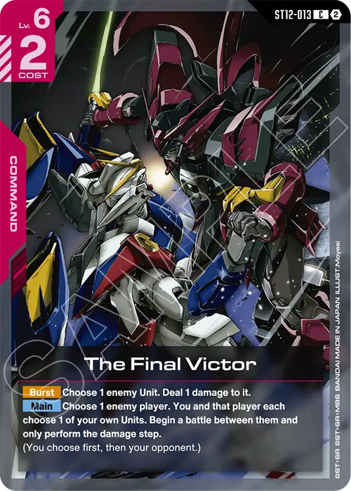 The Final Victor ST12-013 [ Inglese ]