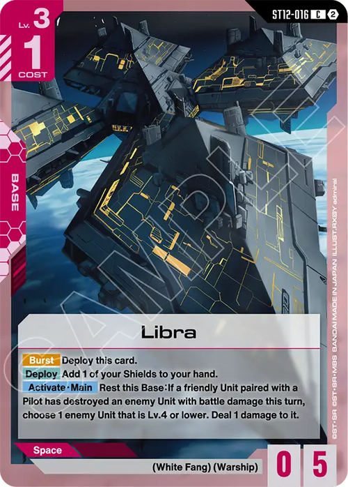 Libra ST12-016 [ Inglese ]