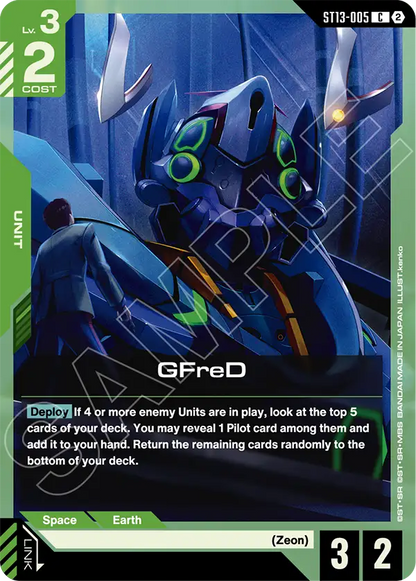 GFreD ST13-005 [ Inglese ]