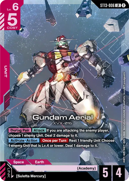 Gundam Aerial ST13-006 [ Inglese ]